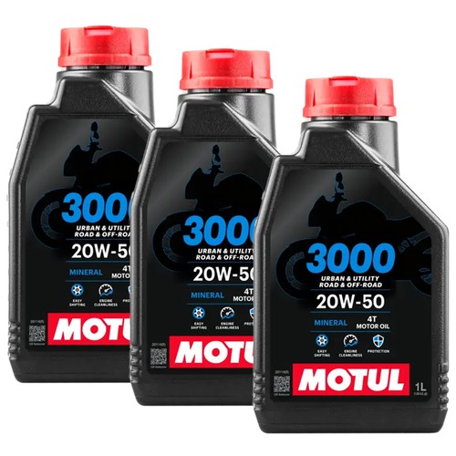 Trois litres huile motul - trois,