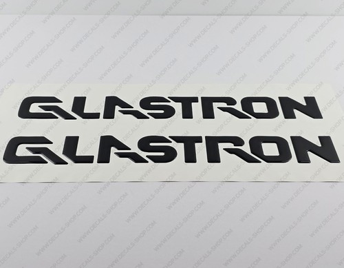 Glastron boat logo black - boat,