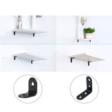 Équerre Acier Inox Noir