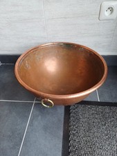 BASSINE CUL DE POULE CUIVRE