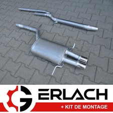Echappement silencieux pour