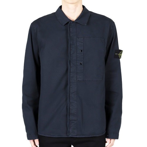 Stone island veste twill - twill, de