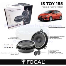 Haut-Parleurs Avant FOCAL Plug Et Play IS TOY 165 Pour TOYOTA AURIS II