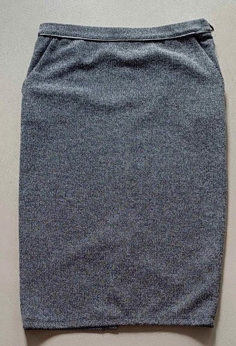 Jupe crayon grise - chiné,