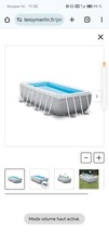 Piscine hors sol rectangulaire 549x274x122cm Power Steel Bestway 56998