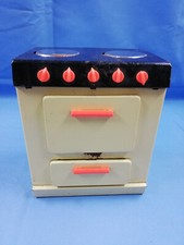 jouet ancien cuisinière tôle métal électrique année 1955