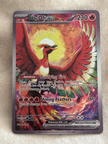 Carte fan art custom - /, ho-oh