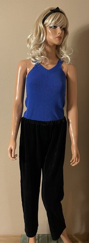 Pantalon noir en - 3/4,