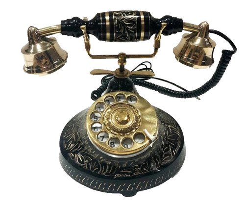 Téléphone cadran rotatif - À,