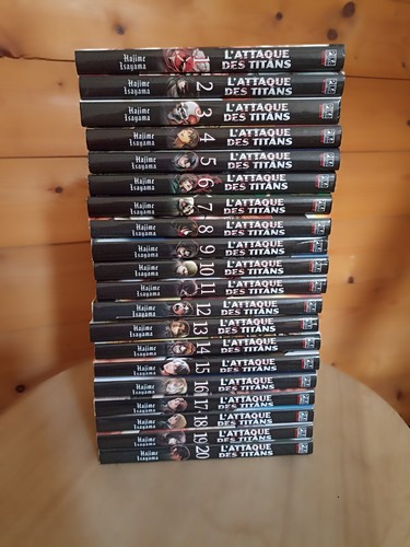 Mangas attaque des titans - l'attaque,