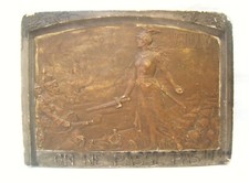 Ancienne plaque en plâtre 14