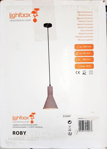 Lightbox roby lampe suspension - lightbox,