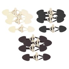 8Pcs Corne Boutons Duffle Coat