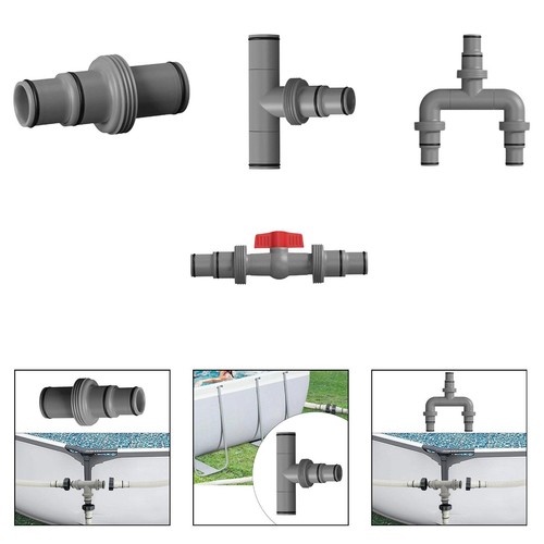 Raccord tuyau piscine - raccord,