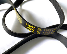 EL1263H8 Courroie MEGADYNE EL 1263 H8 pour lave linge