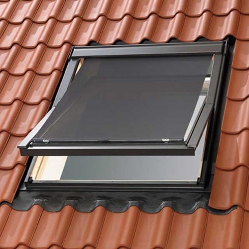 Store extérieur velux gris - extérieur,