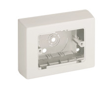 Scatola porta apparecchi universale 3 moduli 43mm linee TMC/TMU bianco SRMN W Bo