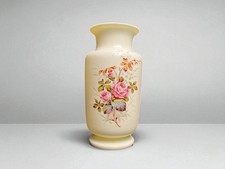 Grand vase porcelaine peint à