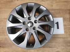 1x Alliage Original Seat Leon 5F 6,5x16 ET46 Jante 5F0601025A Foncé Gris