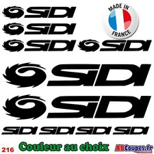 10 Stickers Sidi - Autocollants Adhésifs Cadre Velo Bike Chaussures Shoes - 216