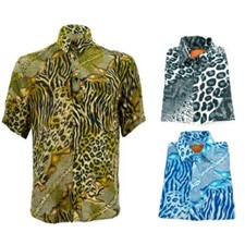Standard Manches Courtes Chemise Loud Originals Animaux Léopard Imprimé Tigre