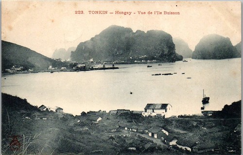Indochine hongay vue de - -,