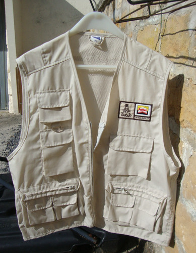Ancien gilet publicitaire - ancien,