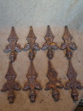 Lot 8 pointes de grille