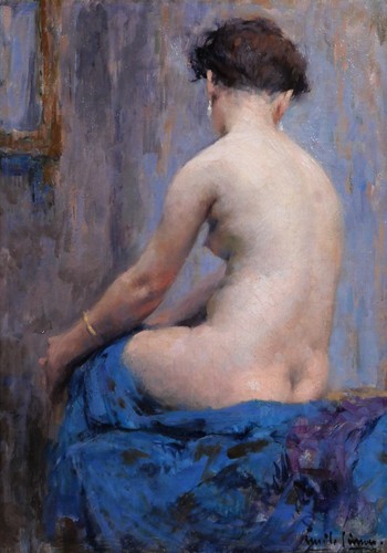 Tableau ancien emile simon - ancien,