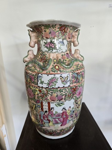 Grand vase chinois - , en