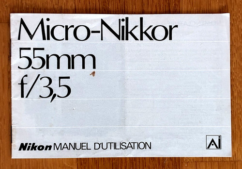 Nikon micro nikkor 55mm 5 - micro-nikkor,