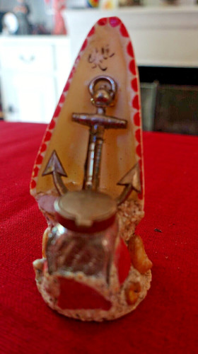 Encrier coquillages souvenir - encrier,