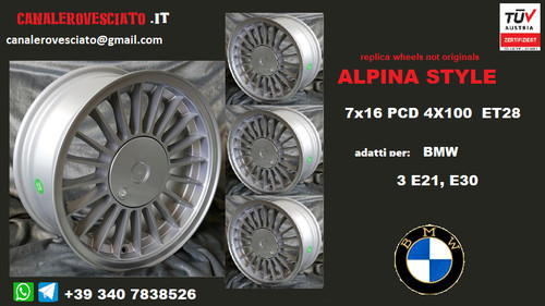 Jantes alpina pouces bmw - 4,