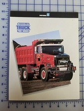 Dépliant brochure camion