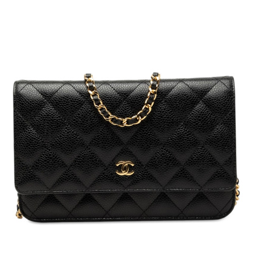Chanel matelassé wallet on - chanel,