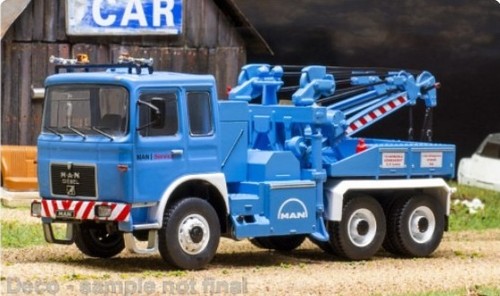 Man 281 dépanneuse bleu - 26.281,
