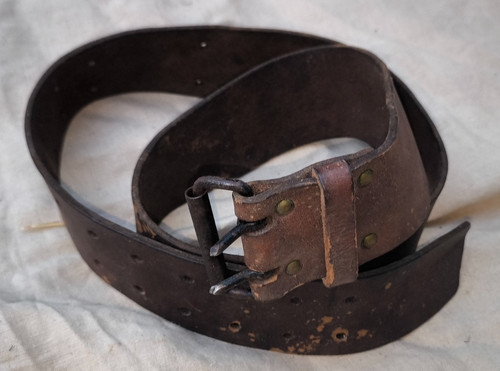 Ceinturon 1903 cuir fauve