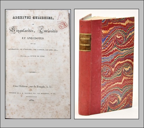 Archives curieuses - archives, ou