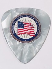 NAVY Guitar Pick Steel Backing