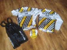 maillot cycliste Renault gitane ,cuissard, casquette vintage,(made in France )