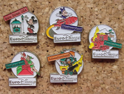 Lot pin euro - disney, mickey