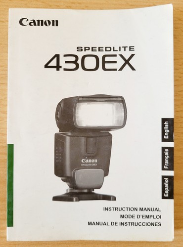 Canon original speedlite 430ex - speedlite,