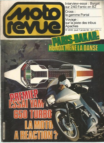 Moto revue 2540 - moto, 1982