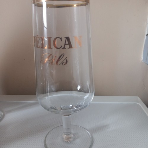Ancien verre 50cl - , pelican