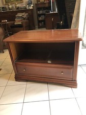 Meuble TV Hi-fi merisier