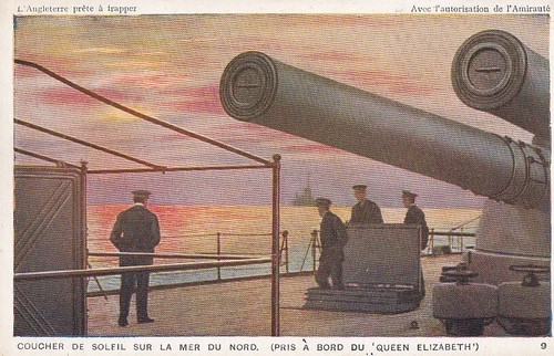 Cpa royal navy coucher de - cpa,