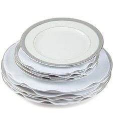 Feltectors Felt Plate China Dividers White Dish Protectors Thick Soft-Set 96