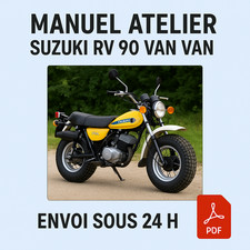 Manuel Atelier Suzuki RV 90