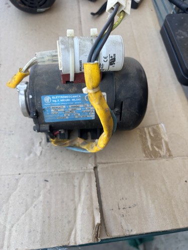 Rancilio pump motor tested - rancilio,