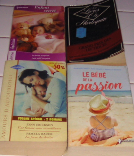 Lot 4livres harlequin - lot, de